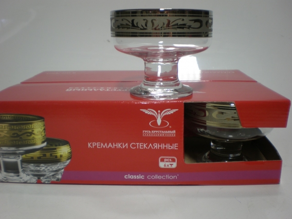 GE09-1016 Набор 6 креманок для мороженого 250 мл.