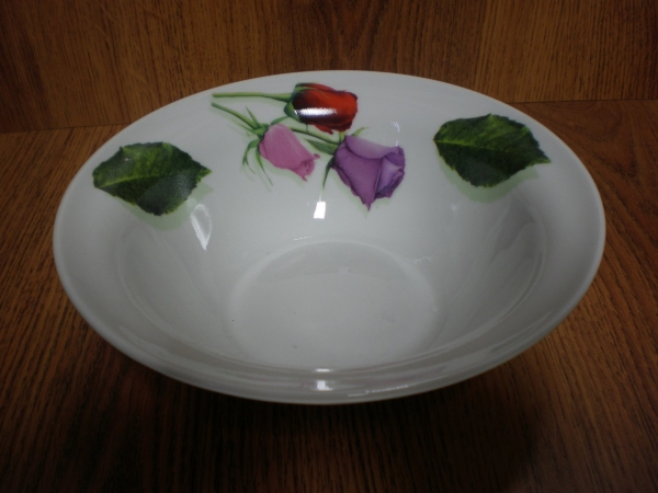 ф0312 Миска  Королева цветов  550 см3. Идиллия