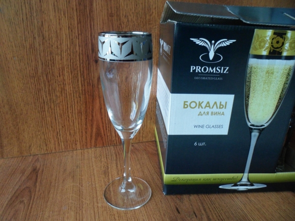 SE346-1687 Набор бокалов д/шамп. 6 шт.  Драйв 