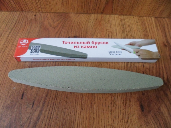 VL60-74 Точильный брусок из камня 22,8*3,5*1,3 см.