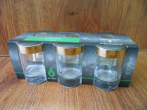 TAV116-837 Набор стопок 6 шт. с узором  Лоза 