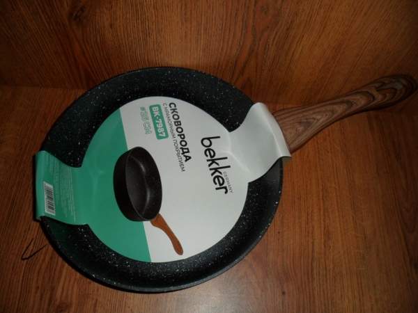 BK7987 Сковорода  26 см ELEGANT c мраморным покр.