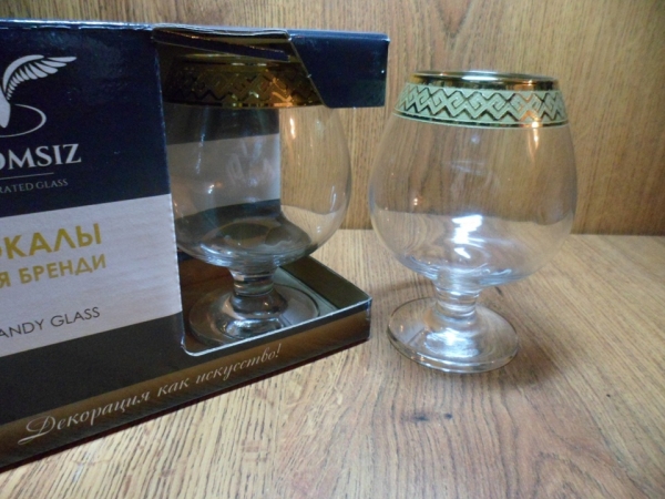 EAV566-188 Набор бокалов д.бренди 6 шт.  Альфа 